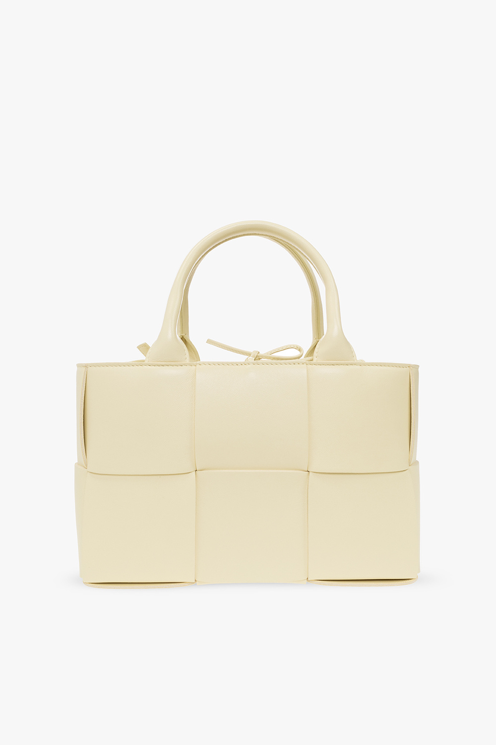 Yellow 'Arco Mini' shopper bag Bottega Veneta - Vitkac Italy